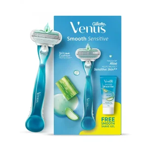 Venus Smooth Sensitive Razor with Aloevera Gel (1)