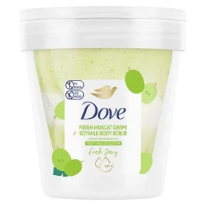 Dove Fresh Muscat Grape & Soymilk Body Scrub - 250g