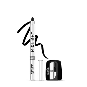 Renee Mini Kohl Kajal Pencil - Midnight Black